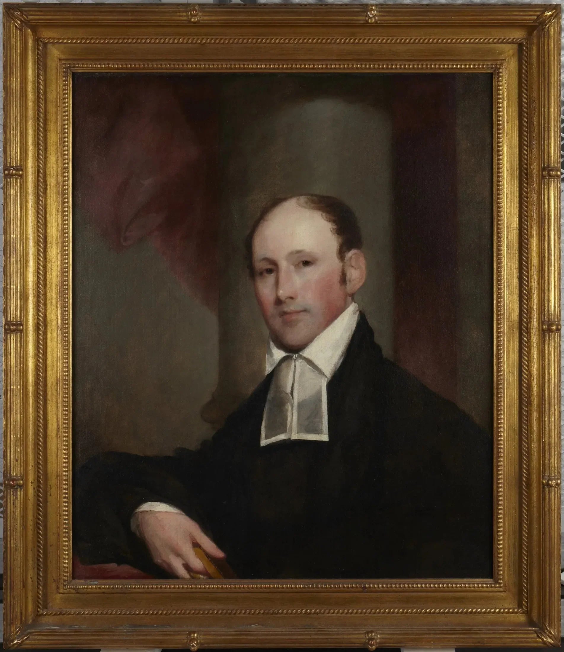 Le révérend Charles Burroughs, DD - Gilbert Stuart image 1 tableau peint à l’huile sur toile