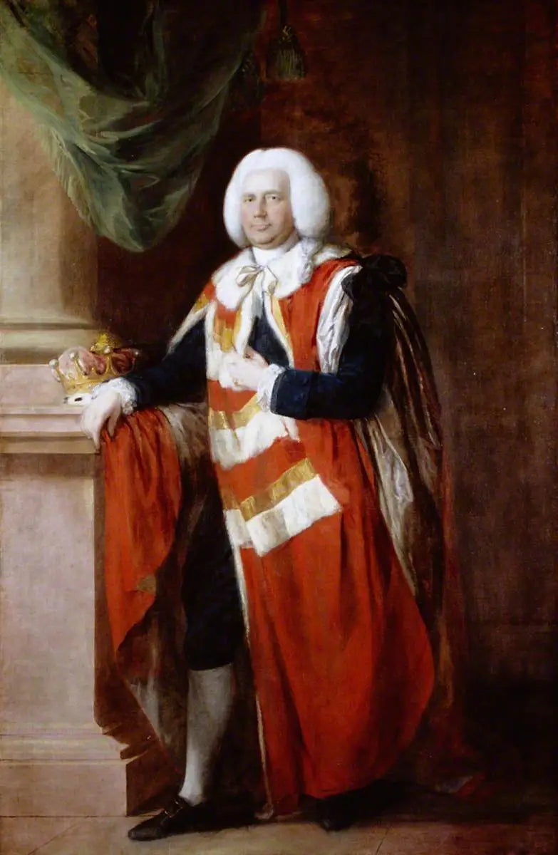 Le révérend Robert Sherard (1712–1799), 4e comte de Harborough - Thomas Gainsborough image 1 reproduction de peinture à l’huile