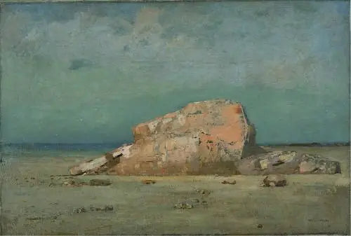 Le Rocher rose - Odilon Redon image 1 copie de tableau peinte à la main