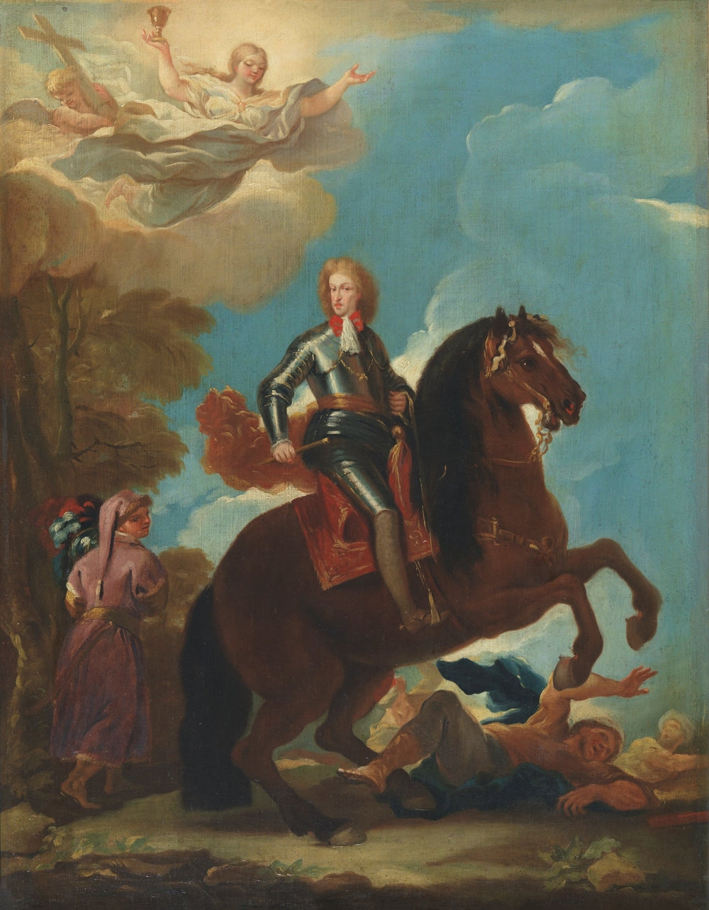 Le roi Charles II d’Espagne à cheval - Luca Giordano - Alpha Reproduction