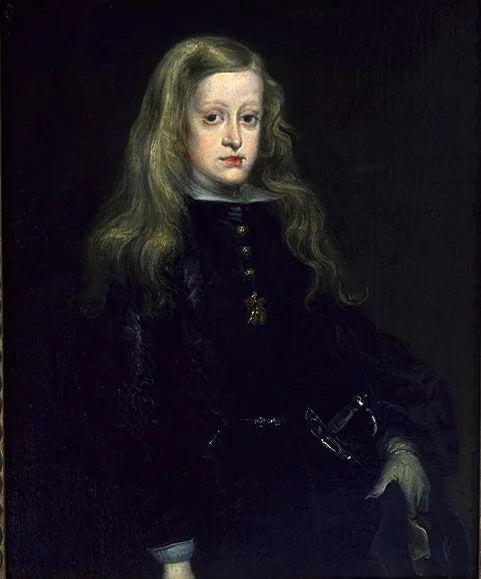 Le roi Charles II, Espagne - Juan Carreño de Miranda image 1 copie peinte à la main à l’huile