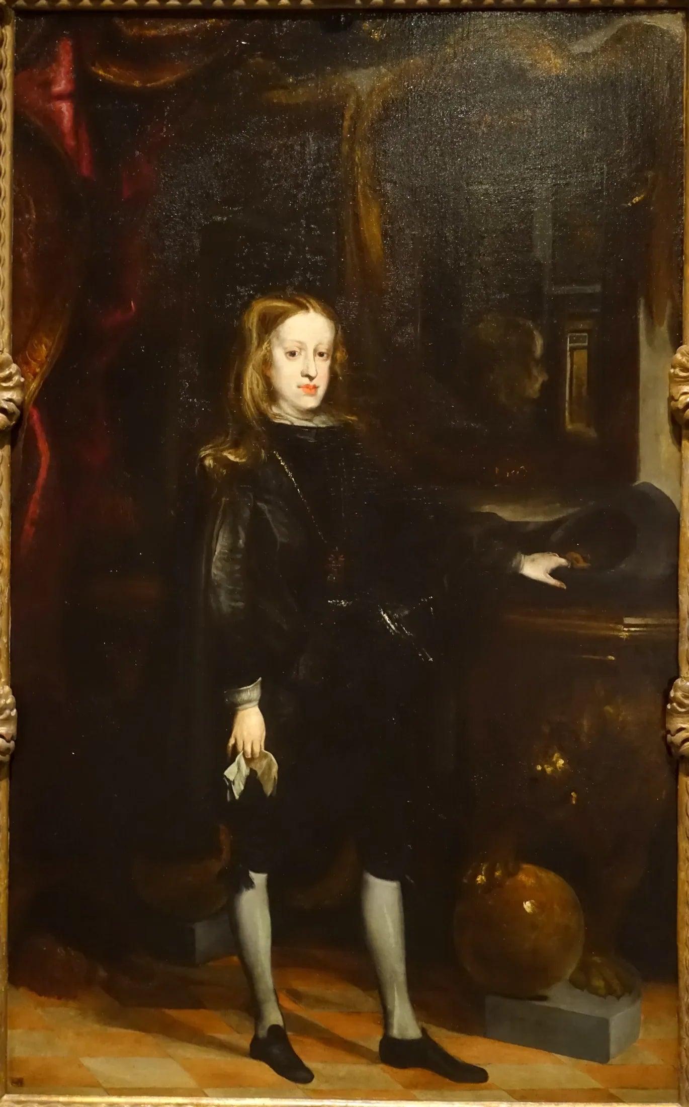 Le roi Charles II - Juan Carreño de Miranda image 1 reproduction de peinture à l’huile