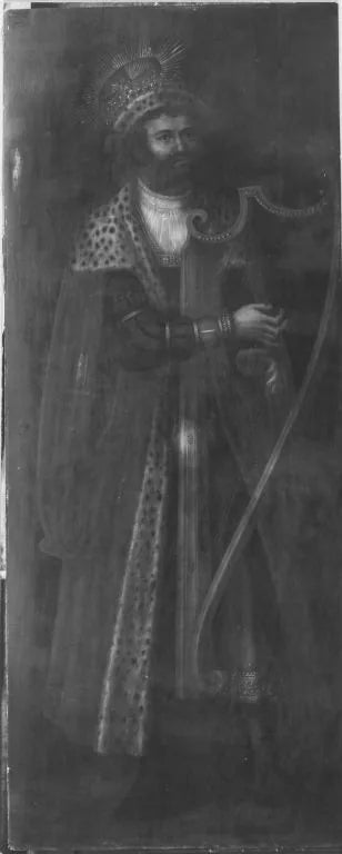 Le roi David avec une harpe - Lucas Cranach the Elder image 1 reproduction artisanale de tableau