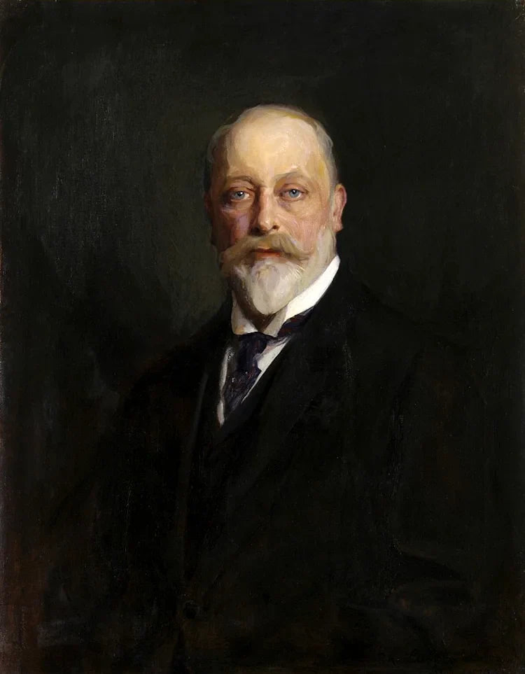 Le roi Édouard VII - Philip de László image 1 copie de tableau peinte à la main