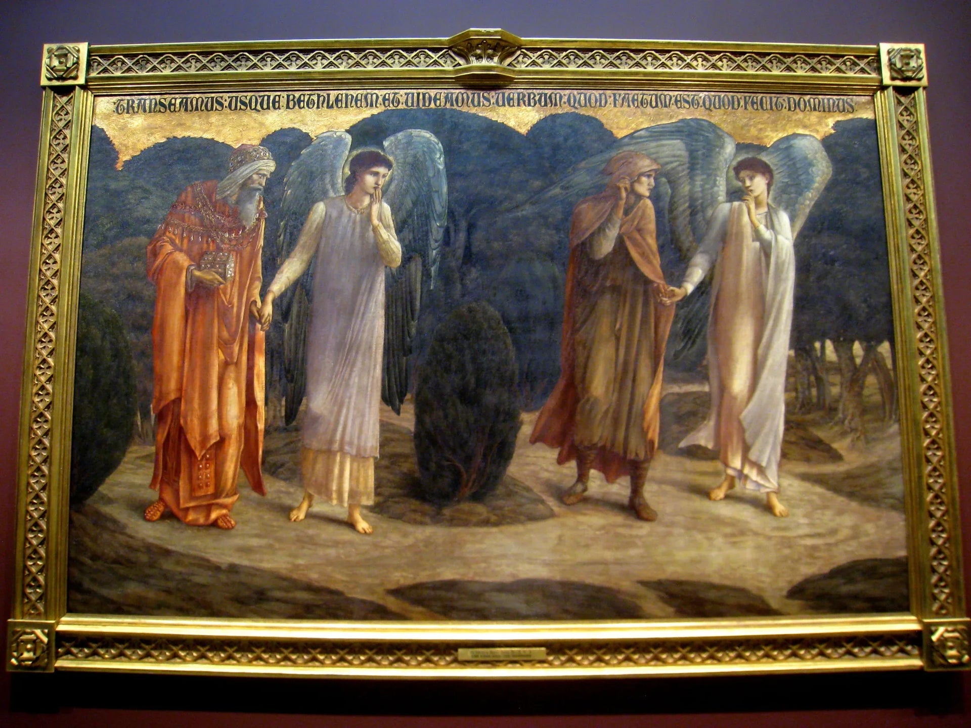Le roi et le berger - Edward Burne-Jones image 1 copie de tableau peinte à la main