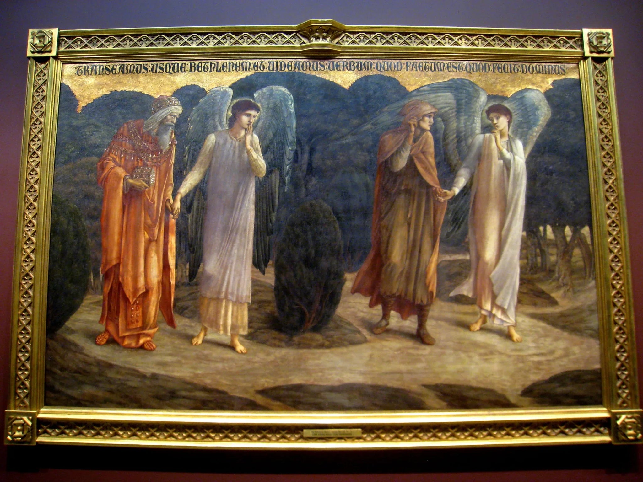 Le roi et le berger - Edward Burne-Jones image 1 copie de tableau peinte à la main