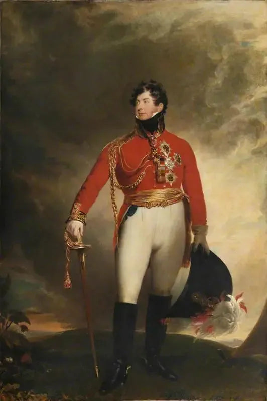 Le roi George IV (1762-1830) en tant que prince régent - Thomas Lawrence