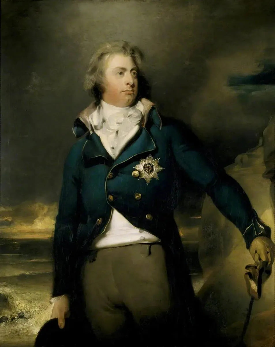 Le roi Guillaume IV (1765–1837) en tant que duc de Clarence - Thomas Lawrence image 1 tableau peint à l’huile sur toile