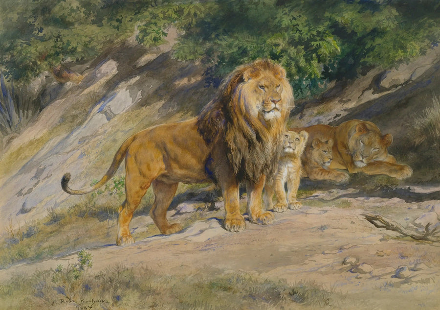 Le roi regarde - Rosa Bonheur