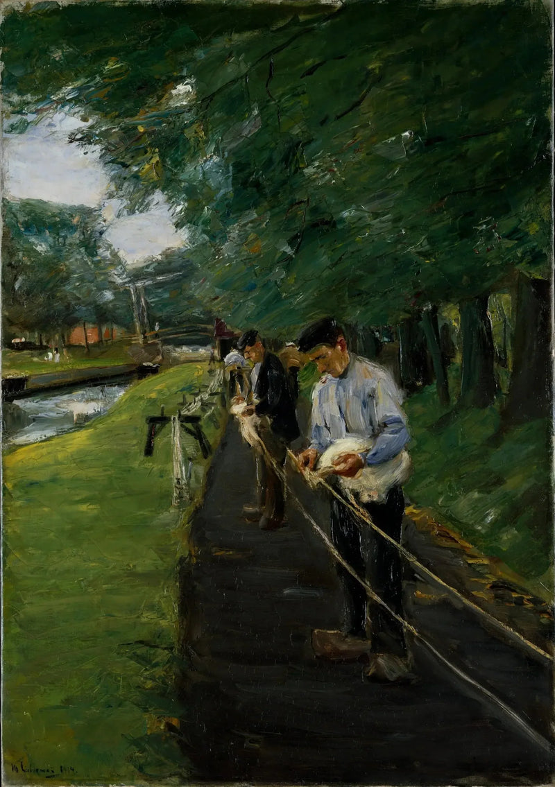 Le Ropewalk à Edam - Max Liebermann