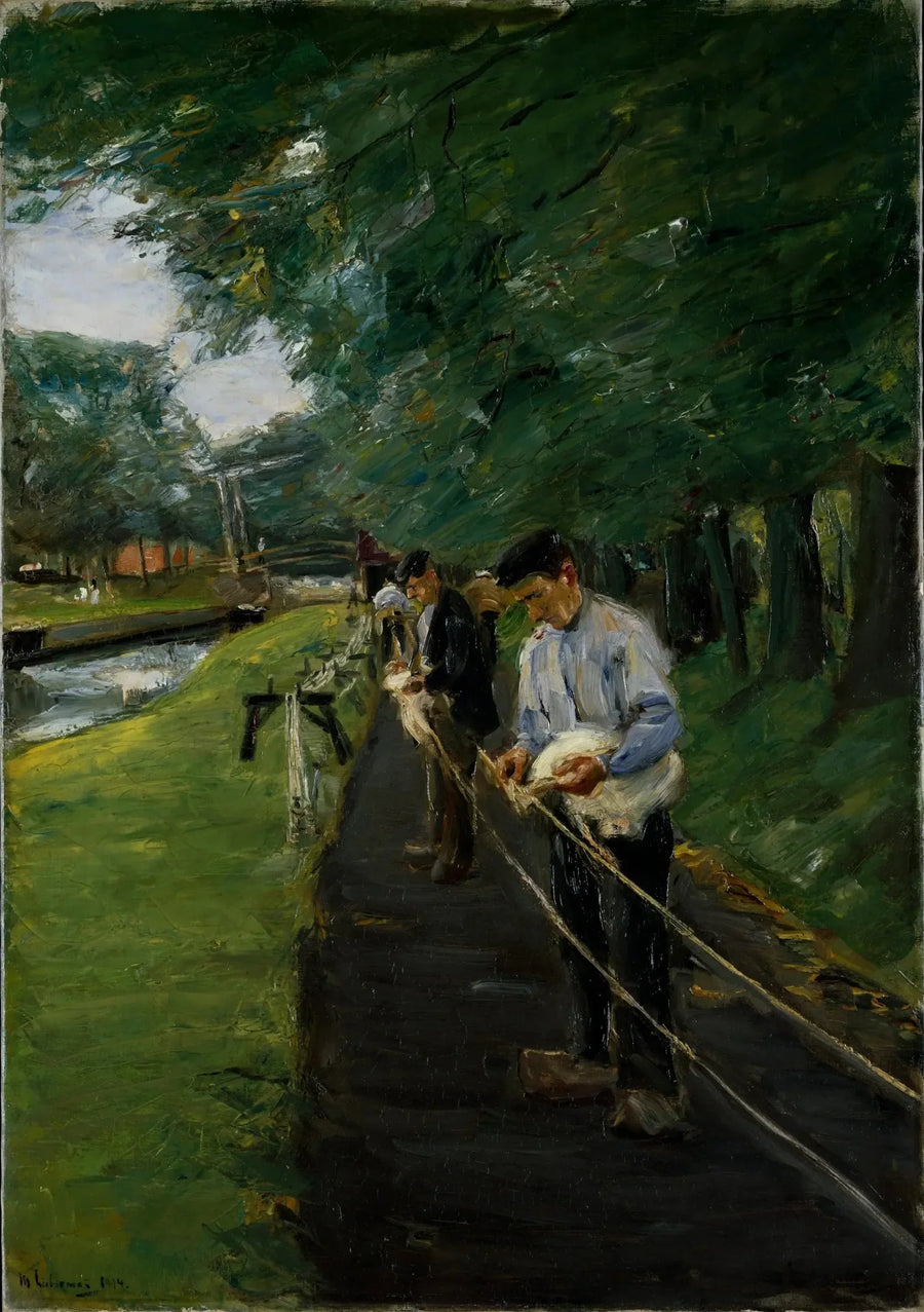 Le Ropewalk à Edam - Max Liebermann