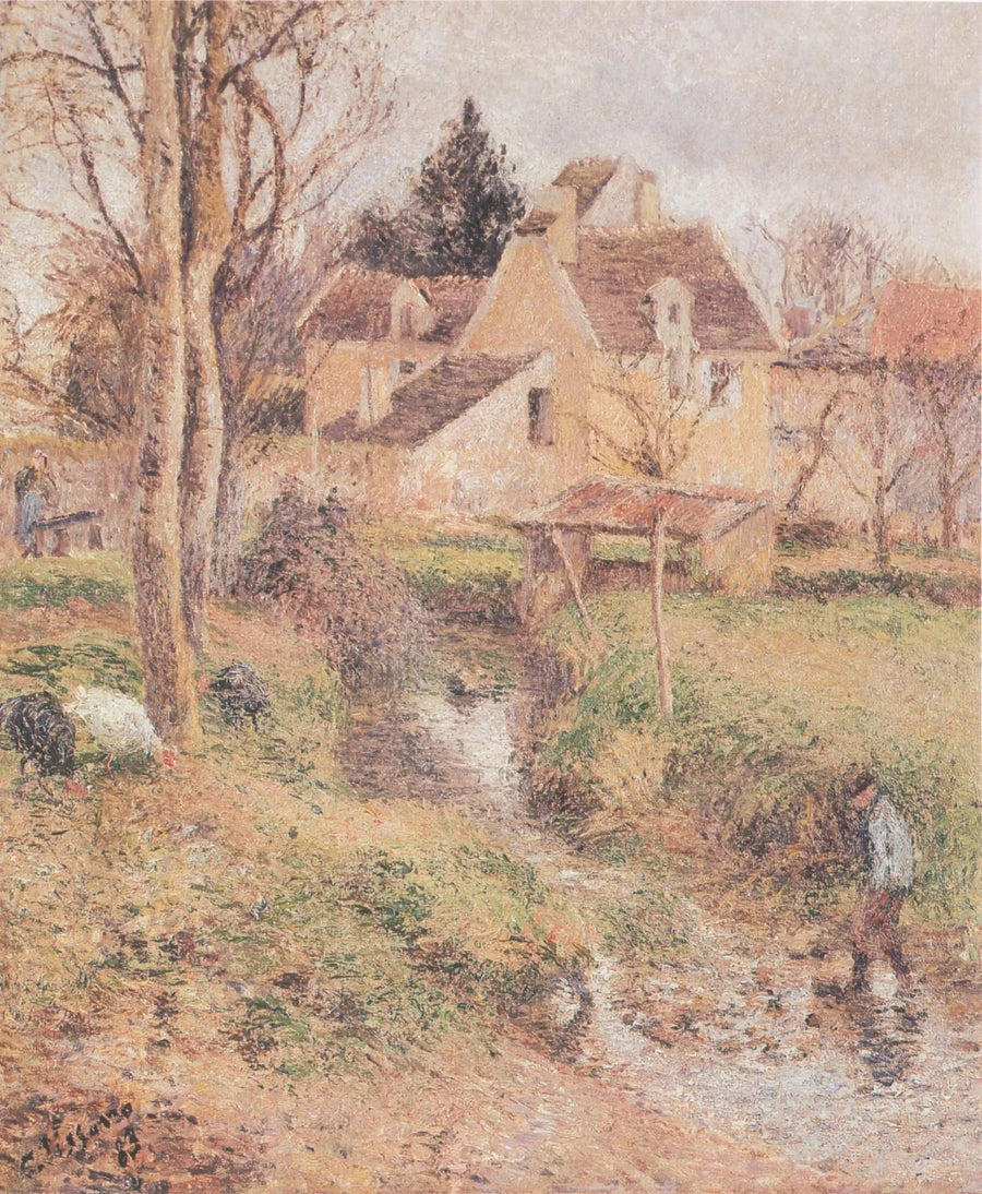 Le Ruisseau à Osny - Camille Pissarro