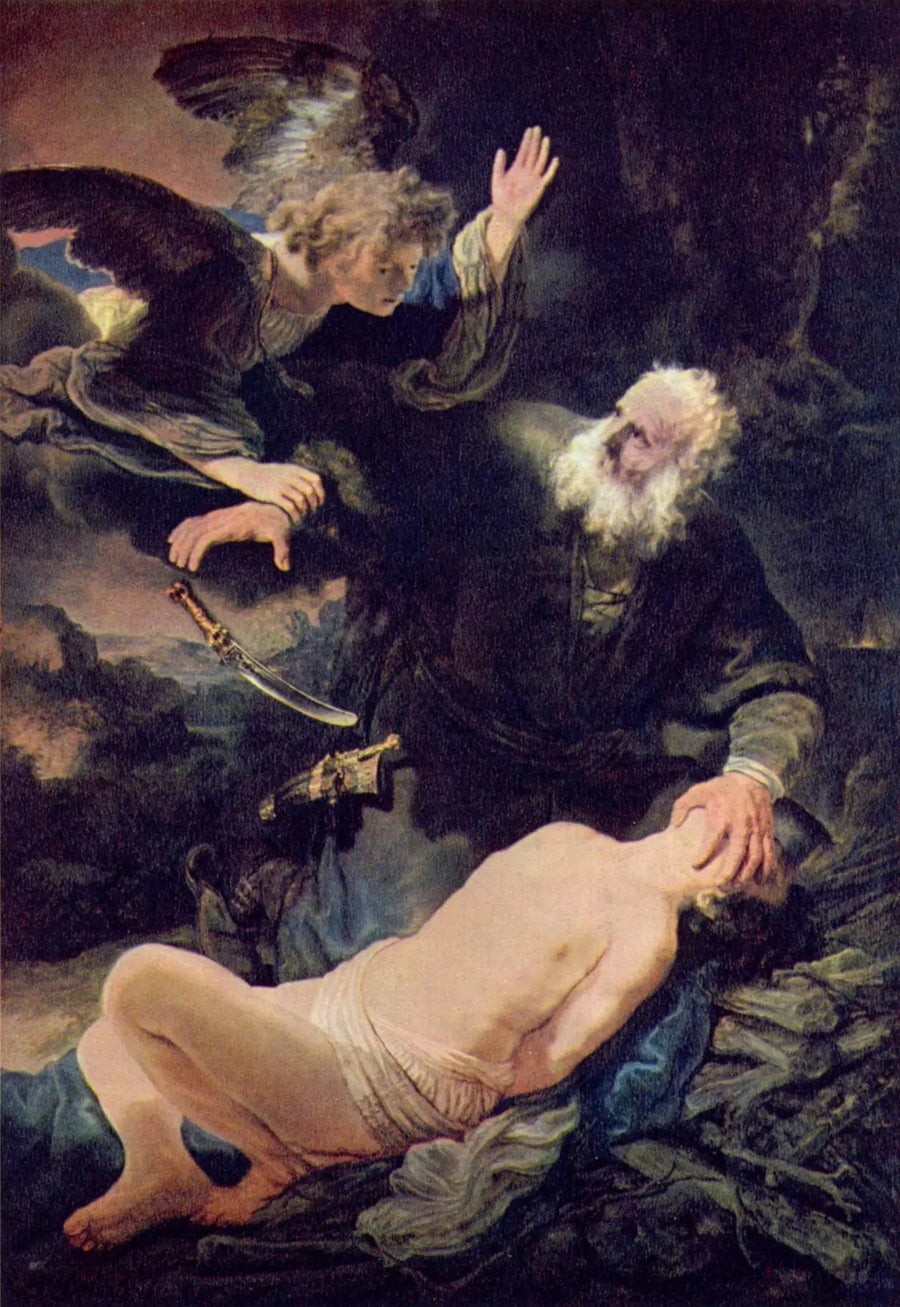 Le Sacrifice d'Isaac - Rembrandt