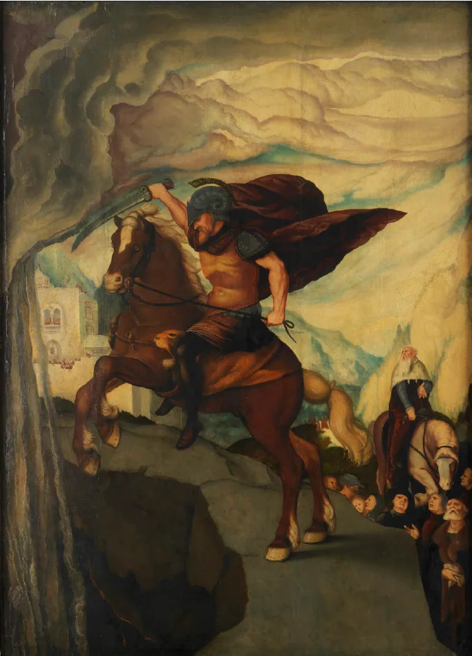 Le sacrifice de soi de Marcus Curtius - Hans Baldung Grien