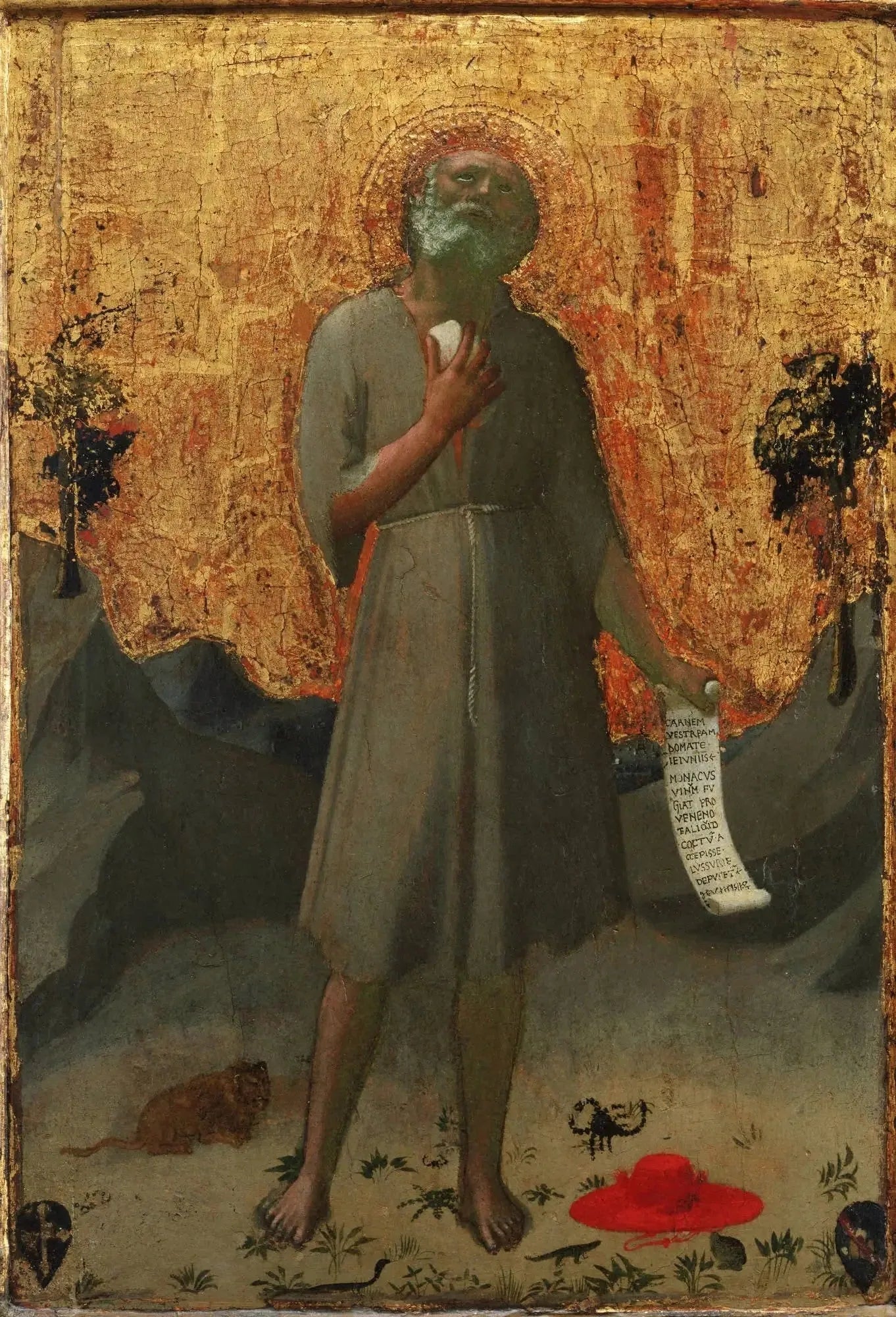 Le Saint Jérôme pénitent - Fra Angelico image 1 reproduction artisanale de tableau