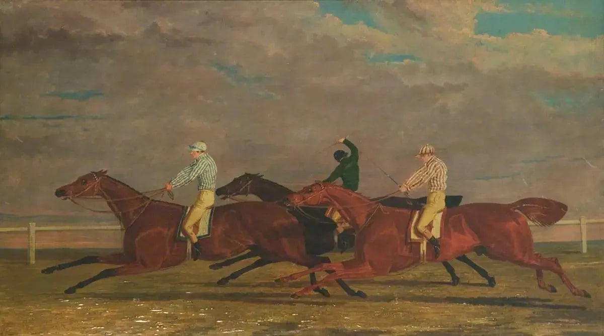 Le Saint Léger, 1826 - John Frederick Herring, Sr. image 1 tableau peint à l’huile sur toile