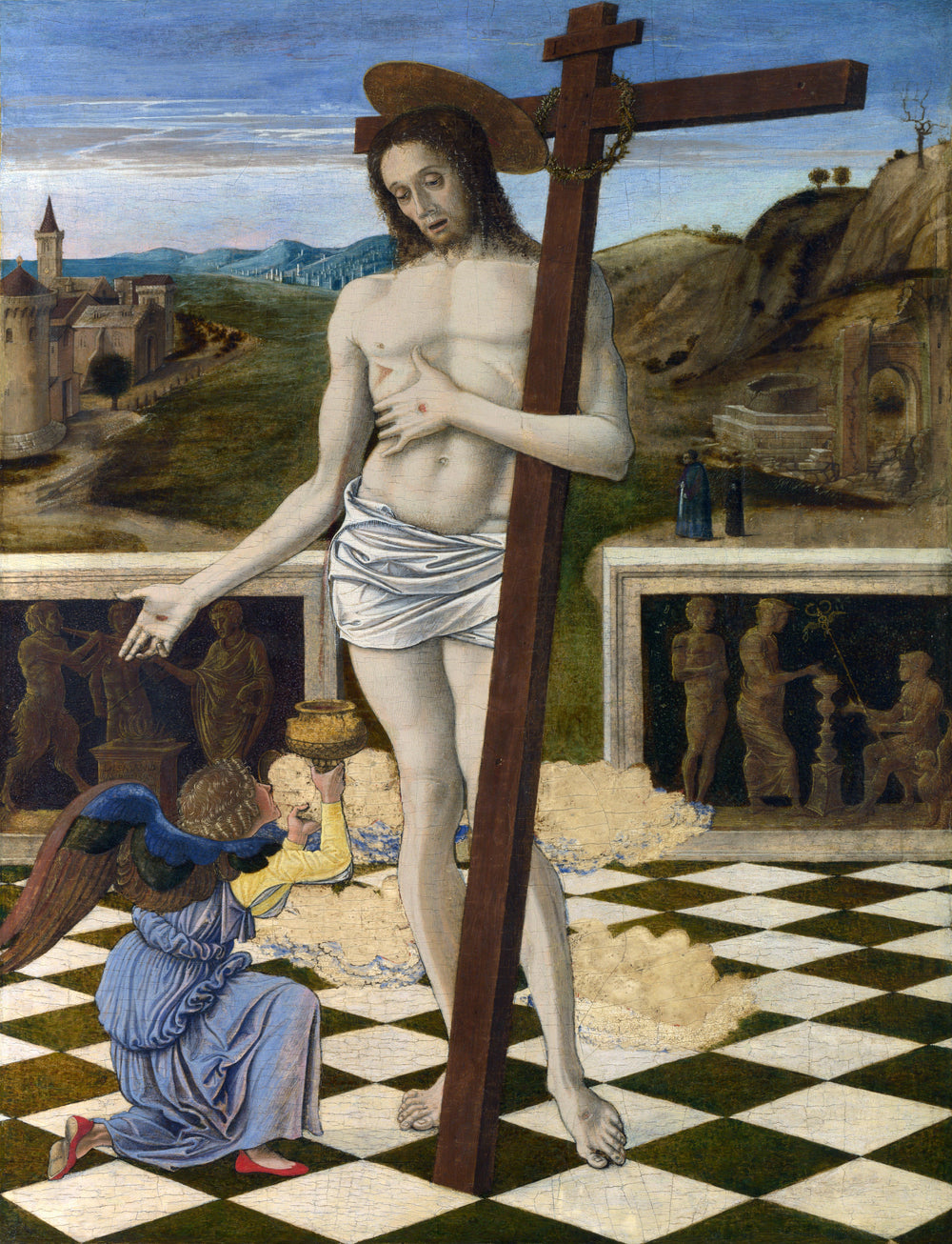 Le Sang du Rédempteur - Giovanni Bellini image 1 copie de tableau peinte à la main