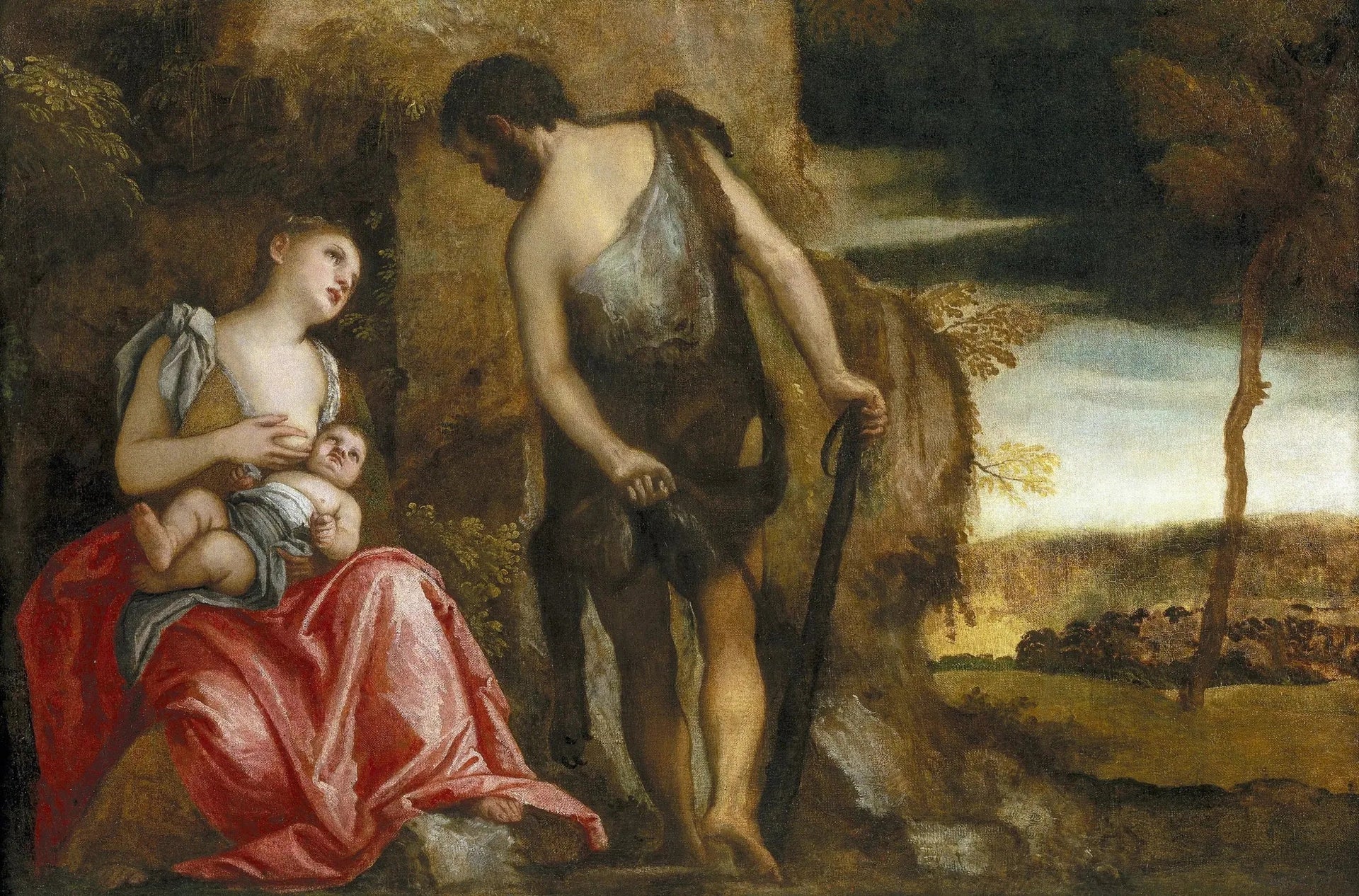 Le sans-abri Caïn et sa famille - Paul Véronèse image 1 reproduction d’œuvre d’art à l’huile