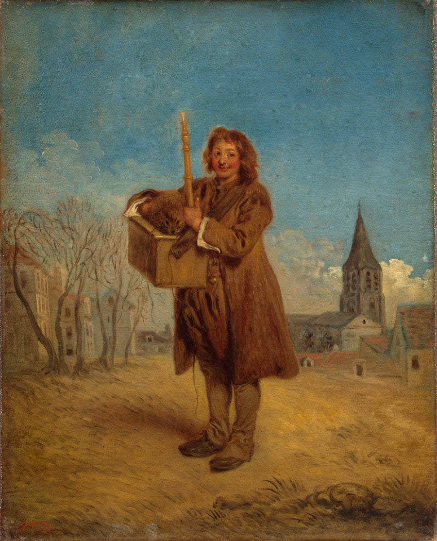Le Savoyard et la Marmotte - Antoine Watteau