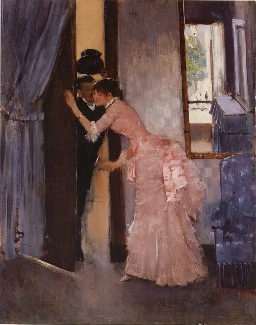 Le secret - Jean Béraud image 1 reproduction de peinture à l’huile