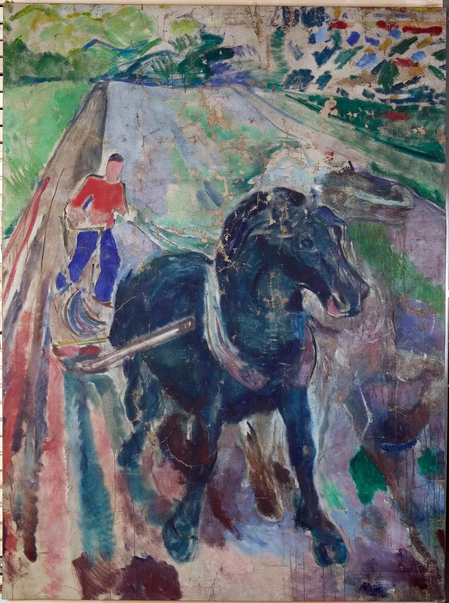 Le Semeur - Edvard Munch image 1 reproduction d’œuvre d’art à l’huile