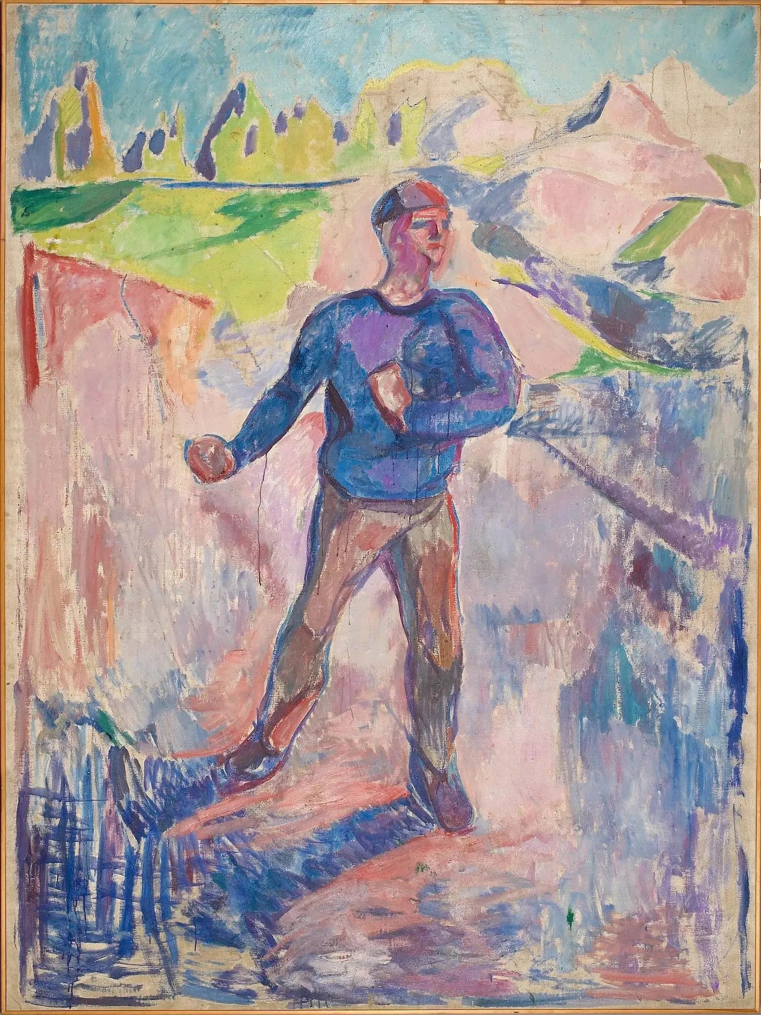 Le Semeur - Edvard Munch image 1 tableau peint à l’huile sur toile
