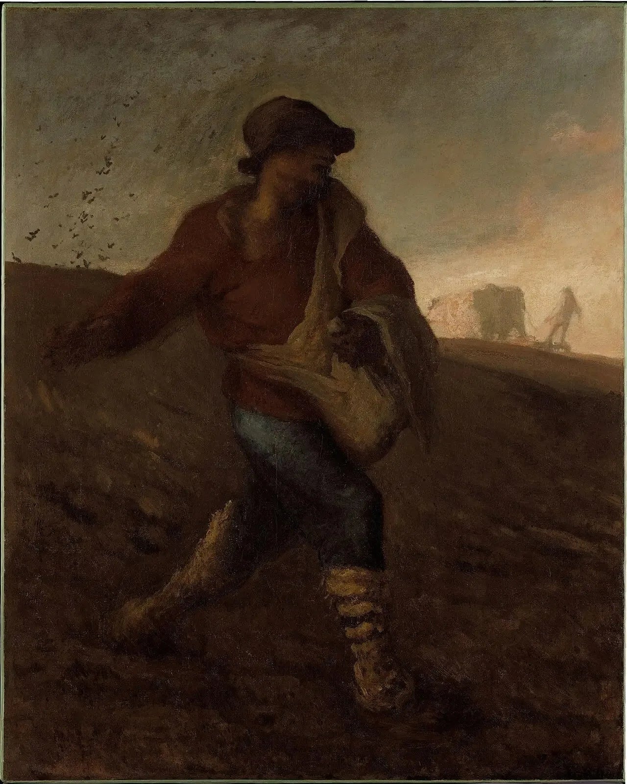 Le semeur - Jean-François Millet image 1 reproduction réalisée par Alpha Reproduction