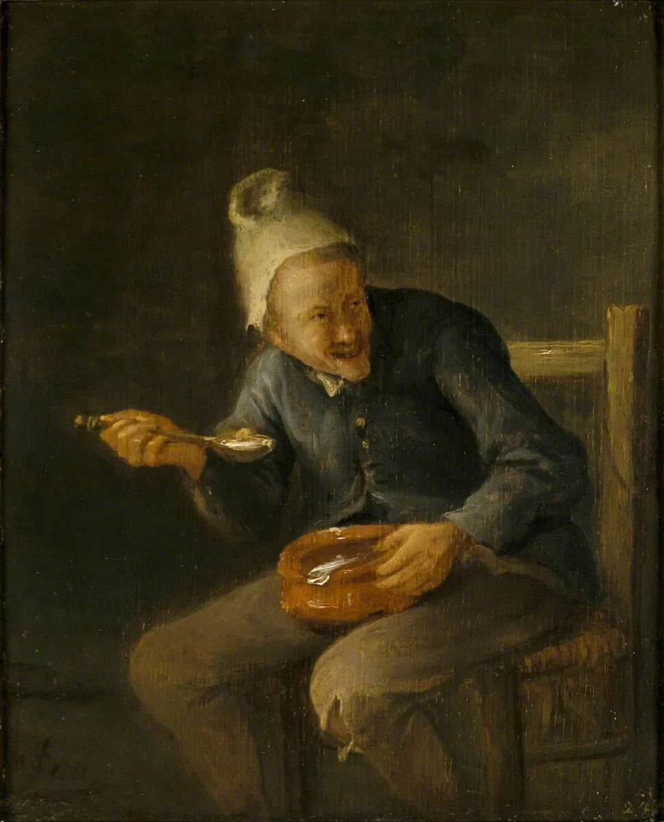 Le sens du goût - Jan Steen image 1 copie de tableau peinte à la main