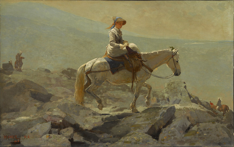 Le sentier des brides, Montagnes Blanches - Winslow Homer
