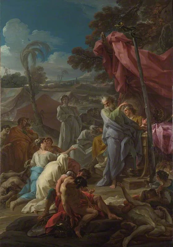 Le serpent d'airain - Corrado Giaquinto