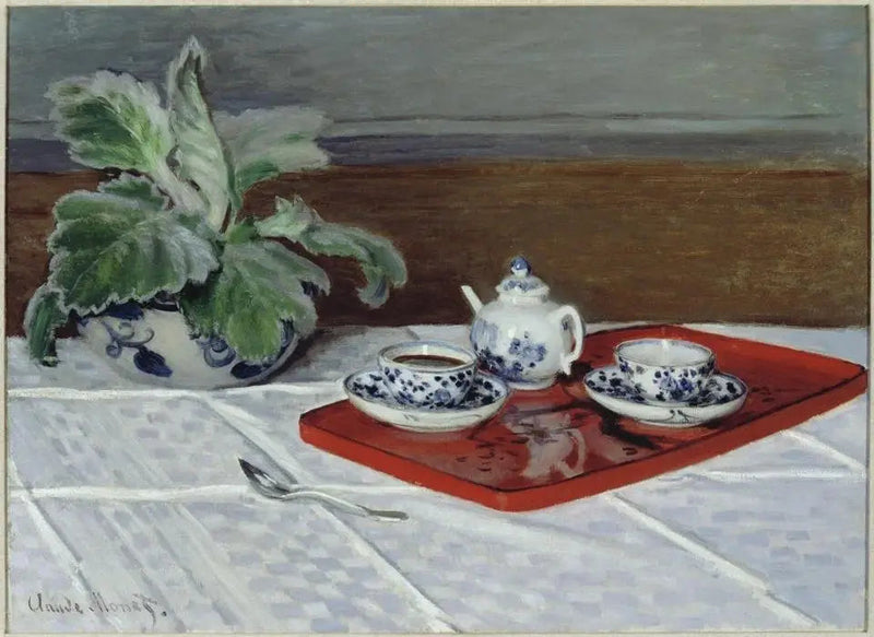 Le Service à thé - Claude Monet
