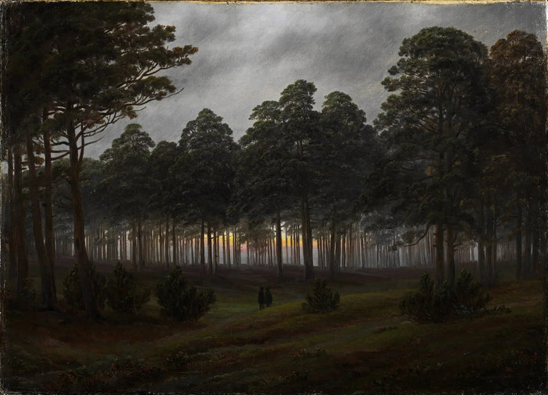 Le Soir - Caspar David Friedrich