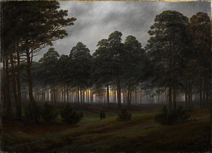 Le Soir - Caspar David Friedrich
