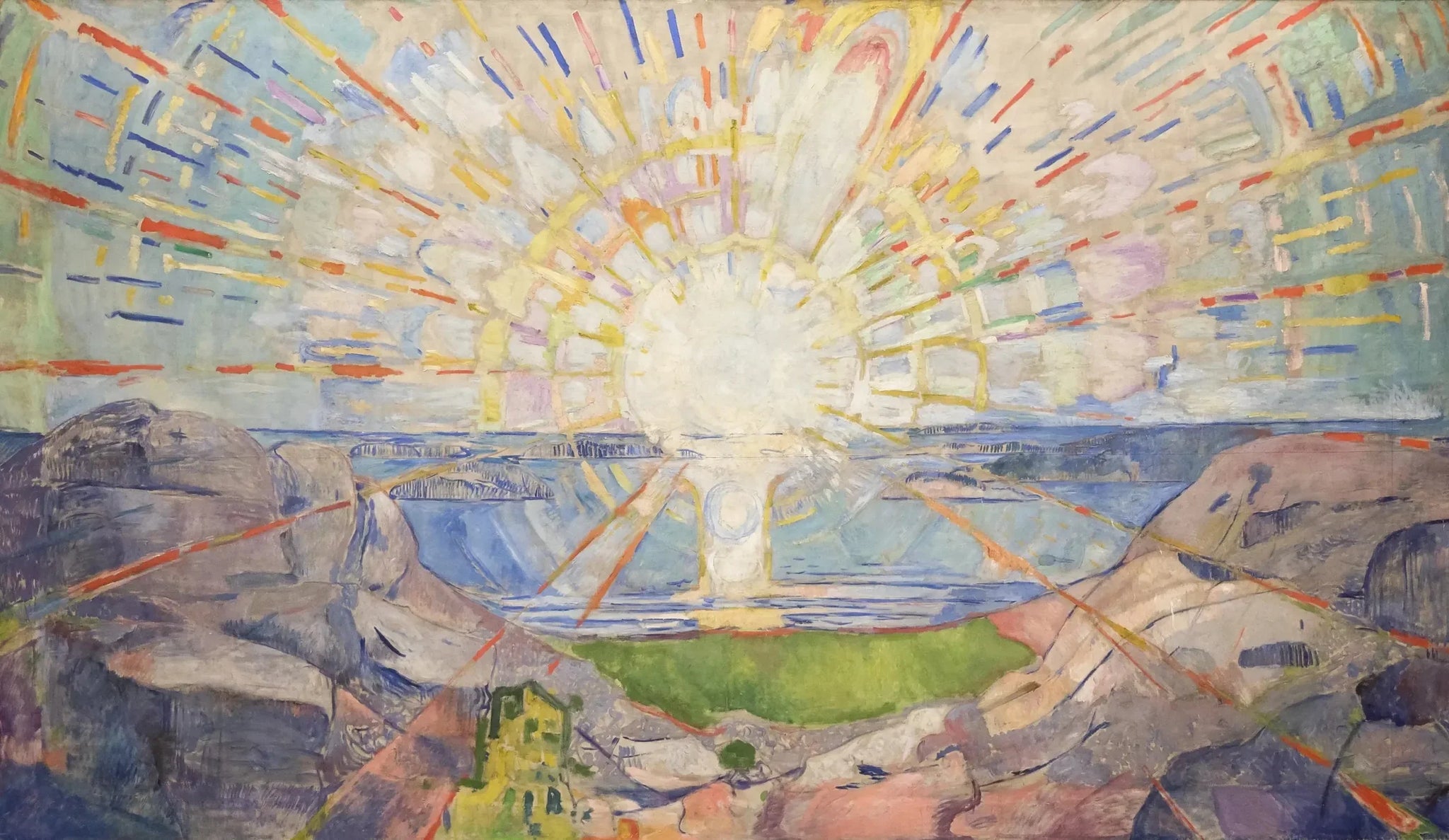 Le Soleil - Edvard Munch image 1 reproduction d’œuvre d’art à l’huile