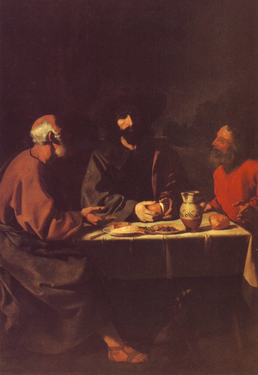 Le Souper à Emmaüs - Francisco de Zurbarán