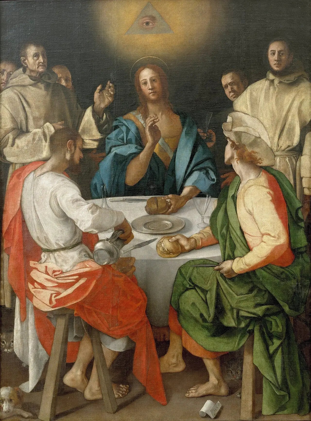 Le Souper à Emmaüs - Pontormo image 1 tableau peint à l’huile sur toile