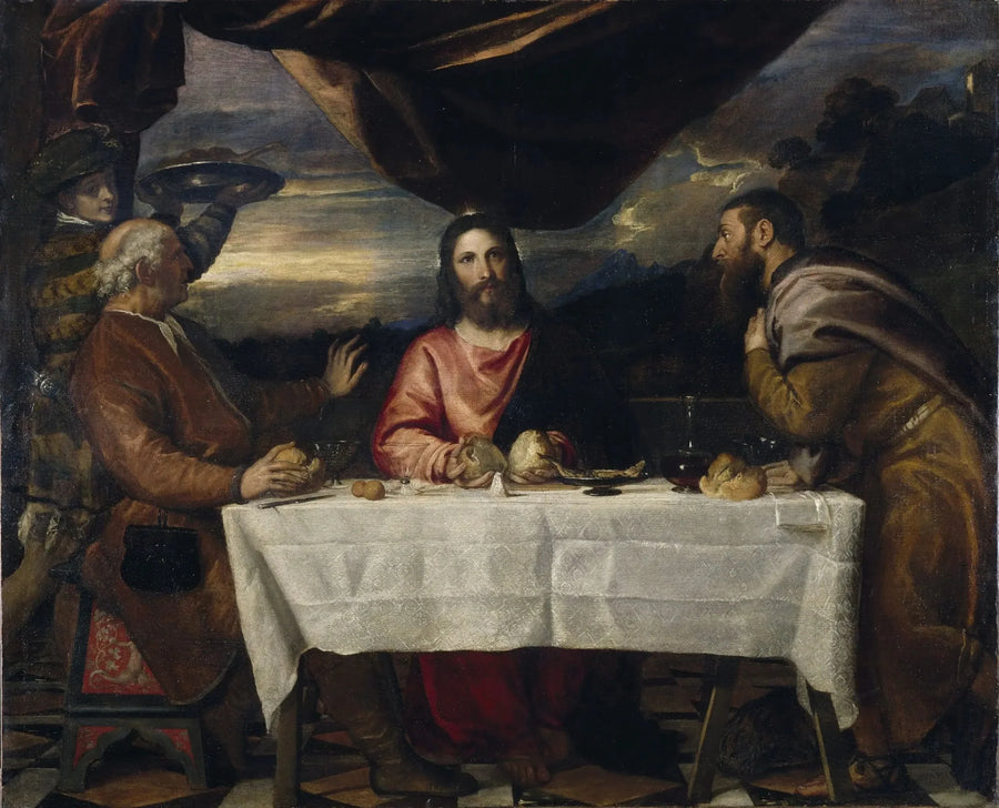 Le Souper à Emmaüs - Titian