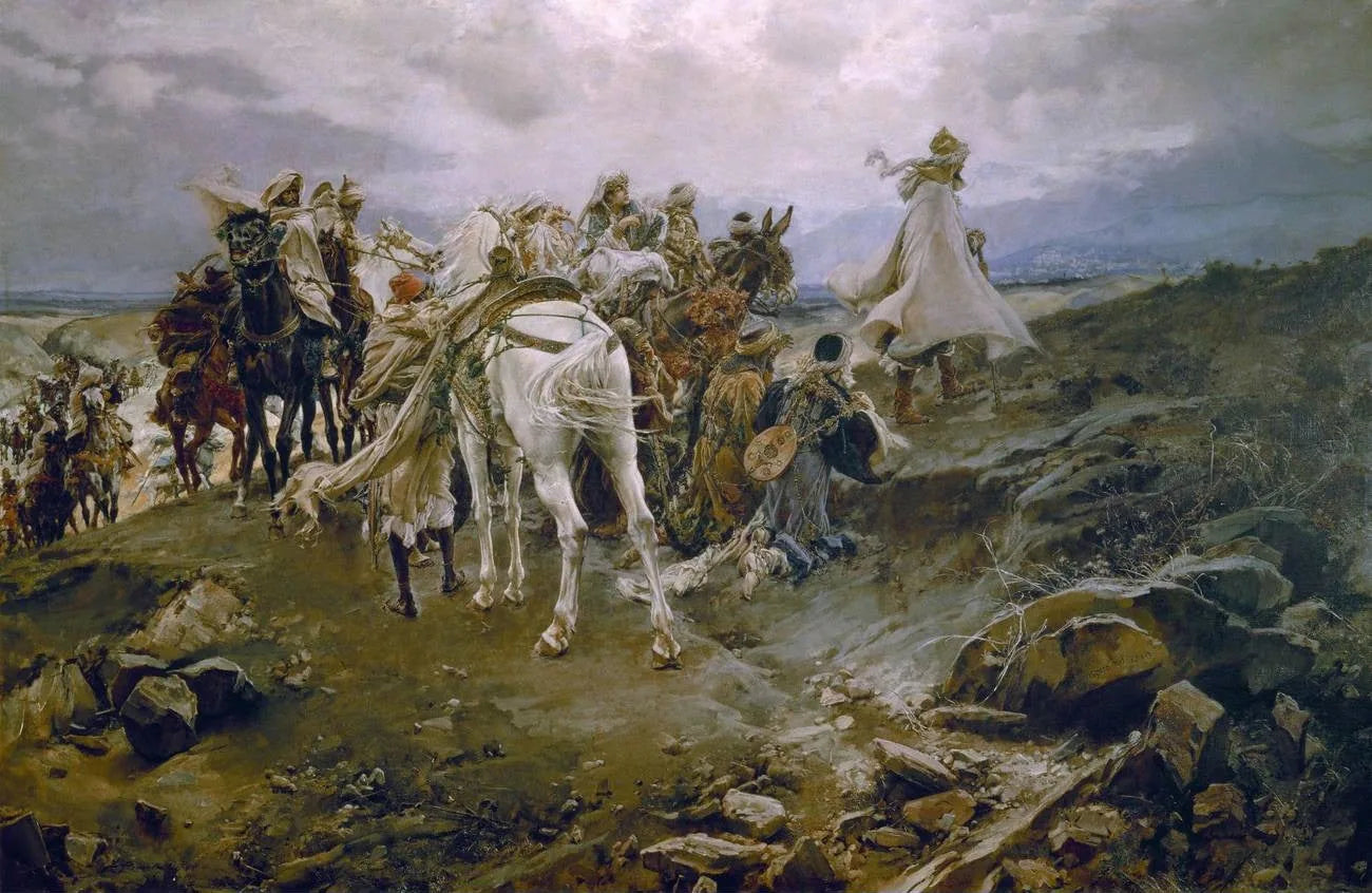 Le Soupir du Maure - Francisco Pradilla y Ortiz image 1 reproduction réalisée par Alpha Reproduction