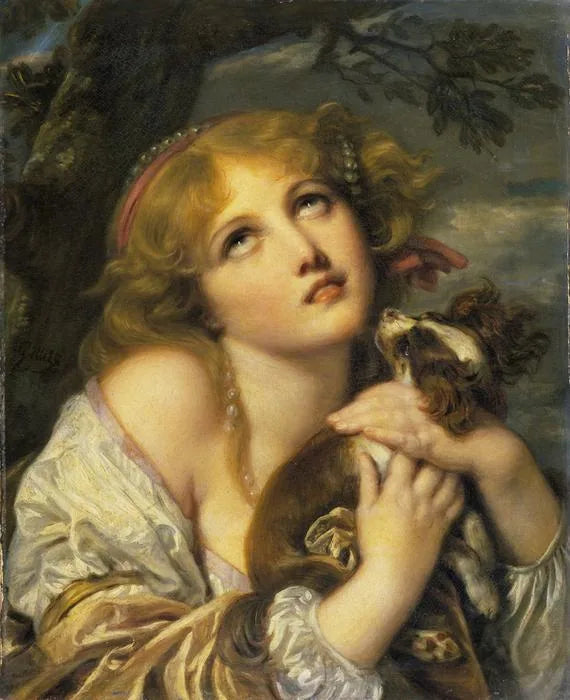 Le Souvenir - Jean-Baptiste Greuze image 1 reproduction artisanale de tableau