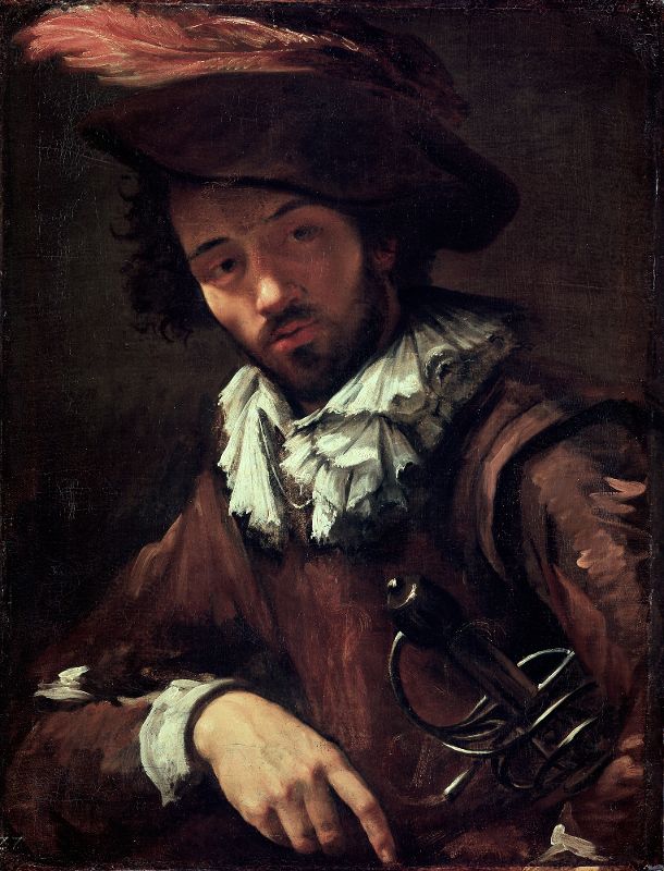 Le spadassin - Simon Vouet image 1 copie de tableau peinte à la main