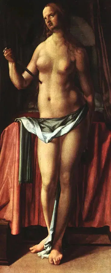 Le Suicide de Lucrèce - Albrecht Dürer image 1 reproduction d’œuvre d’art à l’huile