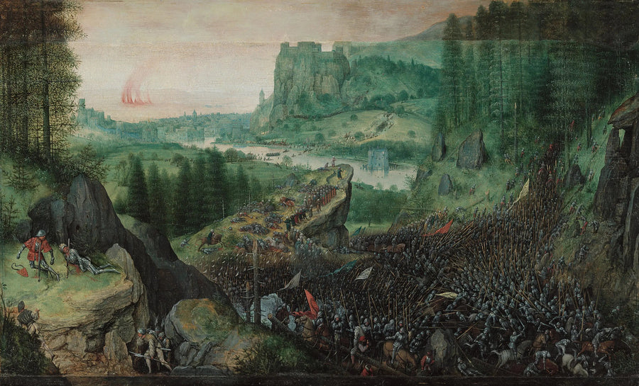 Le Suicide de Saül - Pieter Brueghel the Elder