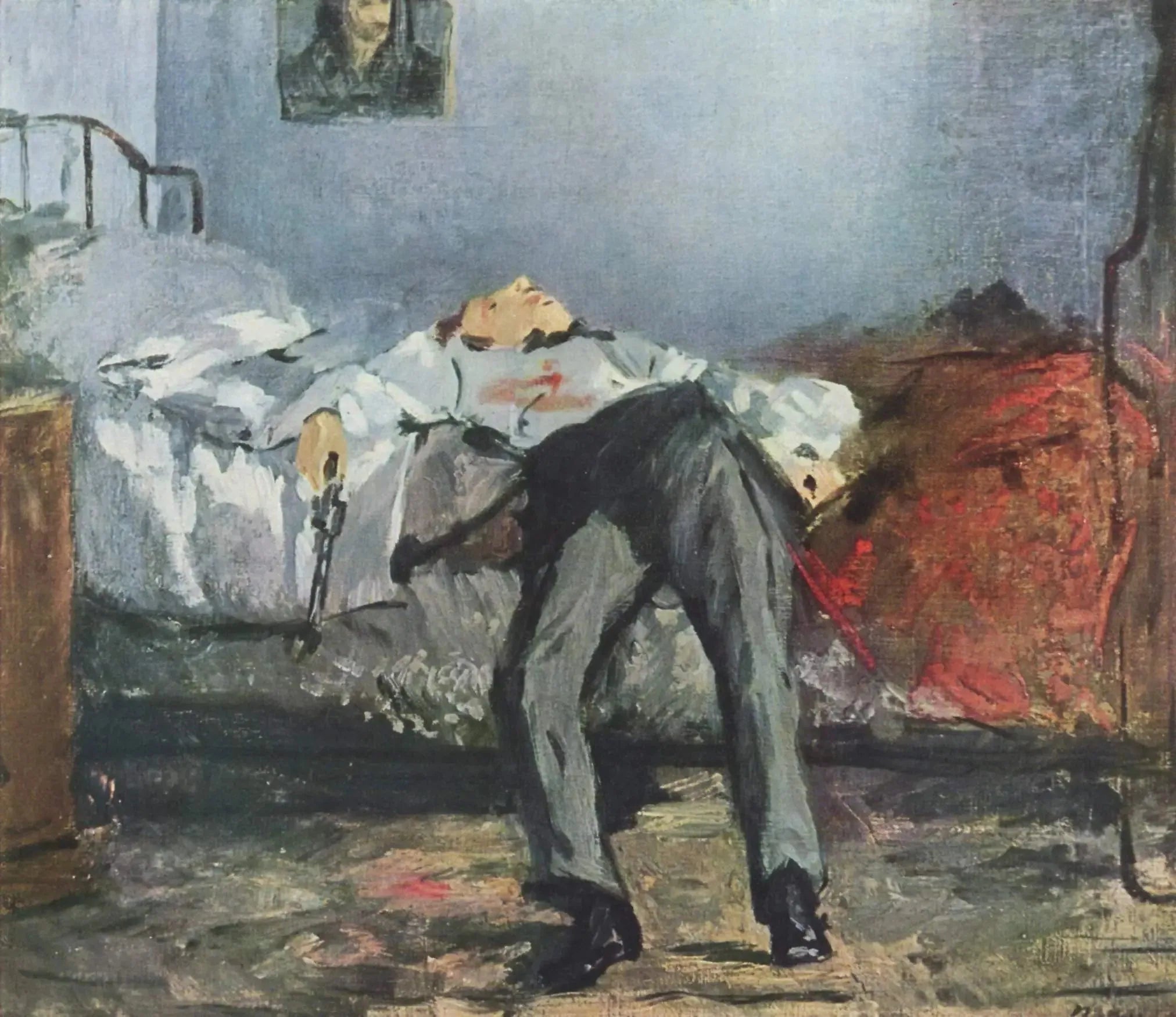 Le Suicidé - Édouard Manet image 1 reproduction artisanale de tableau