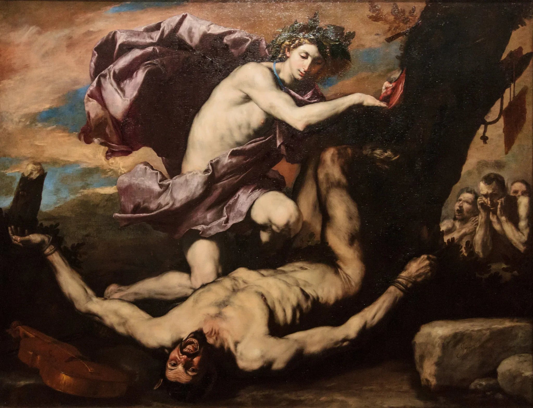Le Supplice de Marsyas (Giordano, Ribera) - Jusepe de Ribera image 1 reproduction de peinture à l’huile