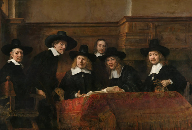 Le Syndic de la guilde des drapiers - Rembrandt