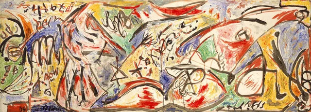 Le Taureau d'eau (de la série Accabonac Creek) - Jackson Pollock image 1 reproduction artisanale de tableau