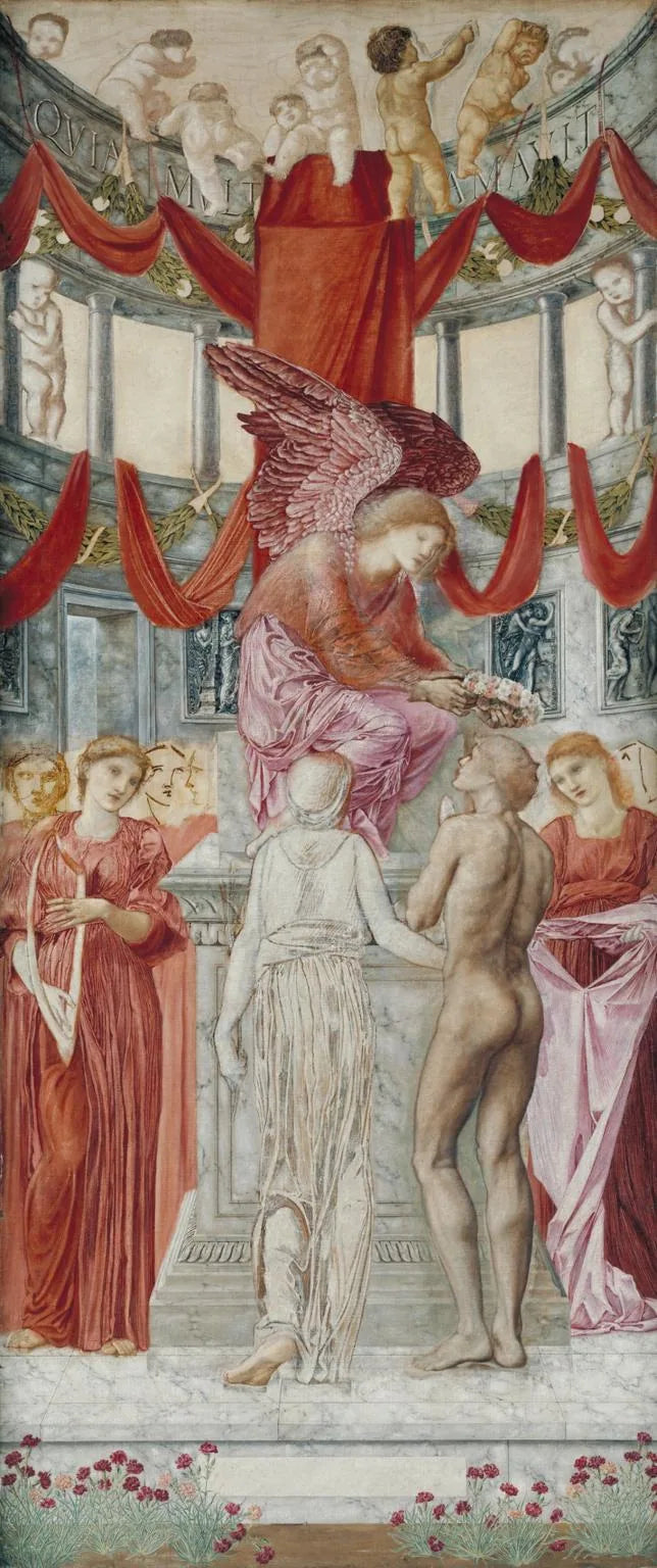 Le Temple de l'Amour - Edward Burne-Jones image 1 reproduction d’œuvre d’art à l’huile