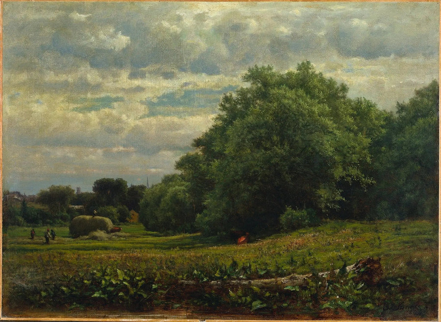 Le temps des récoltes - George Inness