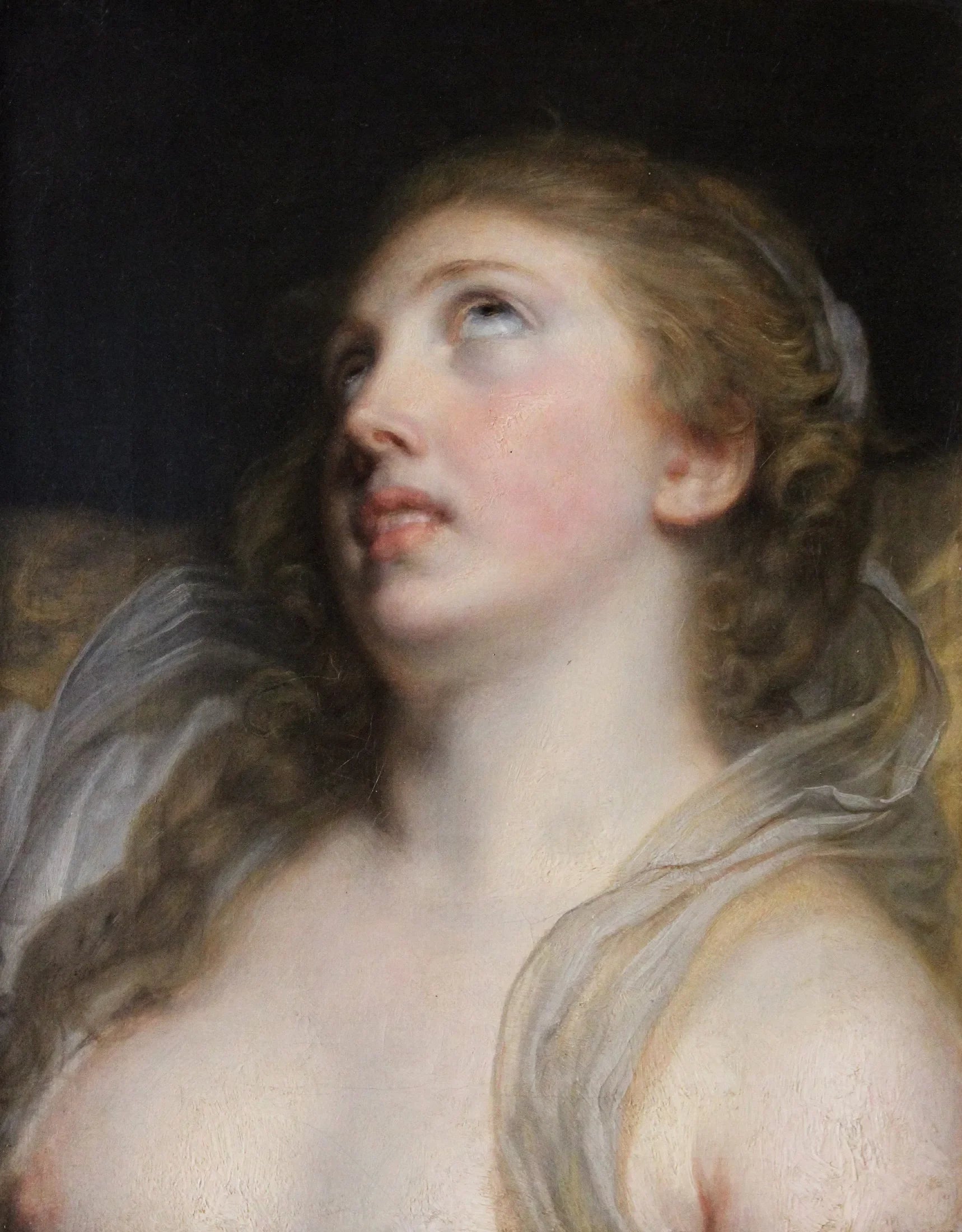 Le tendre désir - Jean-Baptiste Greuze image 1 copie de tableau peinte à la main