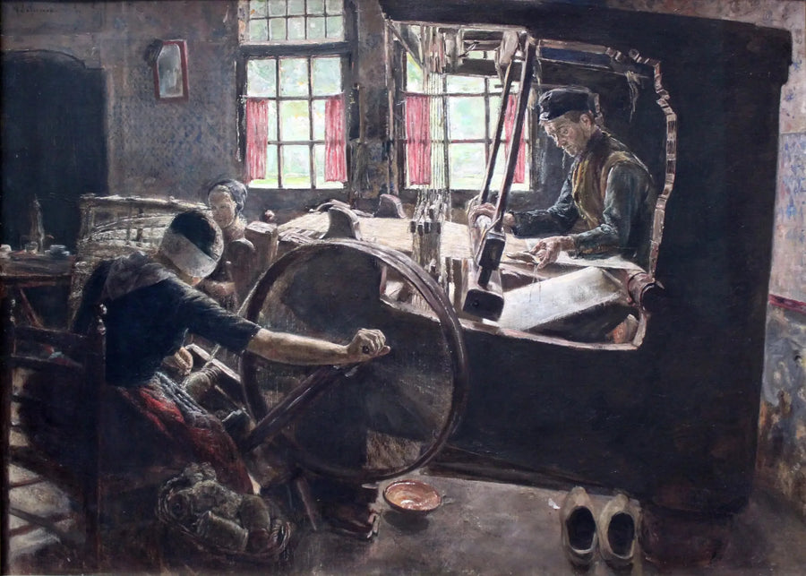 Le Tisserand - Max Liebermann